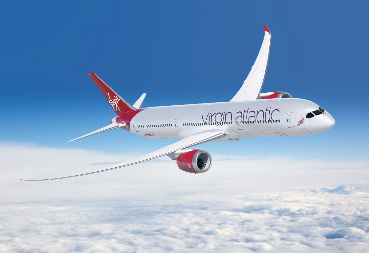 Virgin Atlantic Flights jet