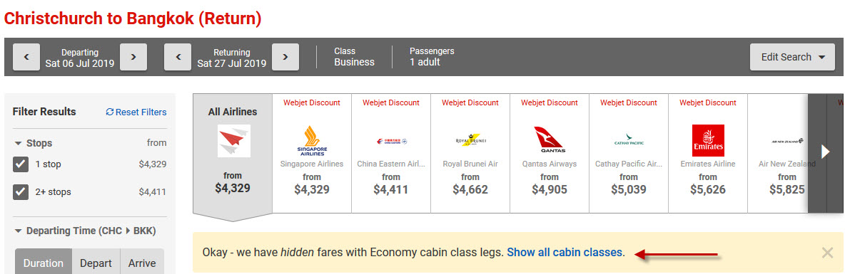 mixed-cabin-fares-webjet