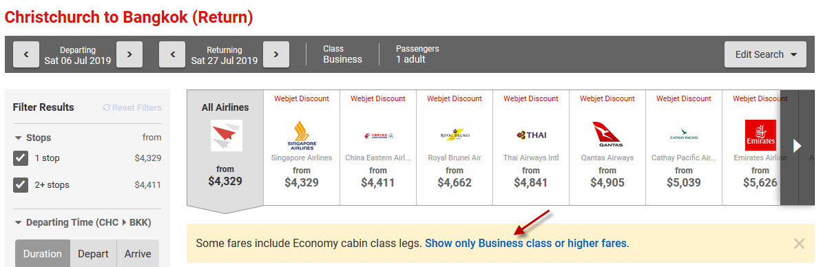 mixed-cabin-fares-webjet